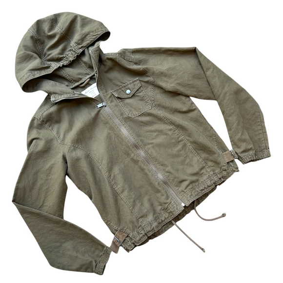 Women's Eddie Bauer Jacket, Size S, Olive - Picture 2 of 6